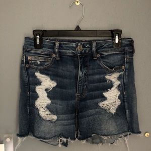 american eagle jean shorts